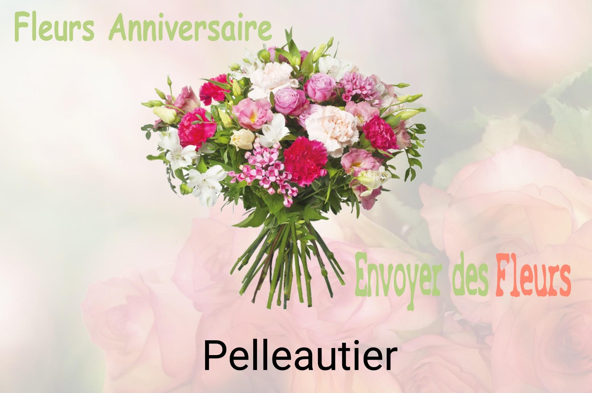 Bouquet de fleurs d’anniversaire livré à Pelleautier