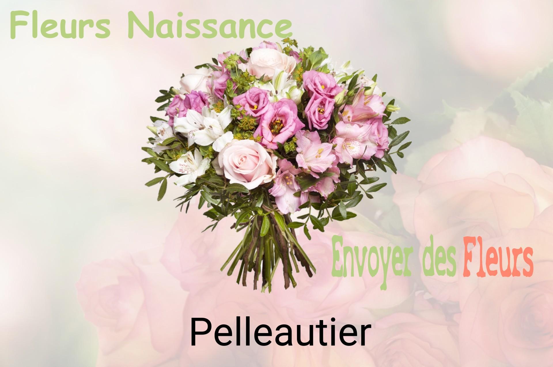 Bouquet de fleurs de naissance livré à Pelleautier